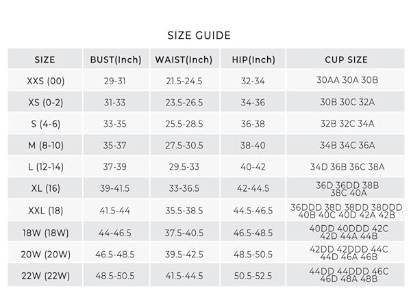 SIZE GUIDE