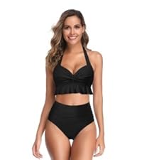 Ruffle Tummy Control Bikini