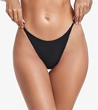 High Cut Thong Bikini Bottom