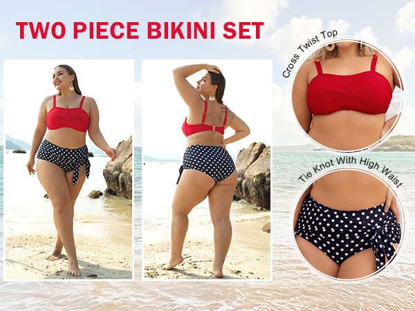 plus size bikini for women