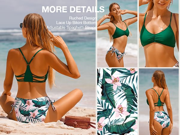 racerback bikini halter bikini small bust small chest bikini teens girls juniors full coverage