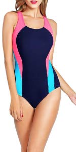 Womens Training Sports Bathing Suit 