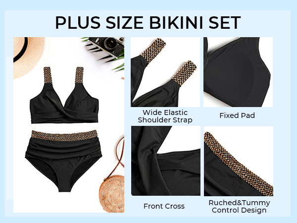 plus size bikini