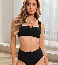 v-wire bikini set