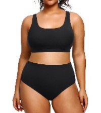 plus size sporty bikini