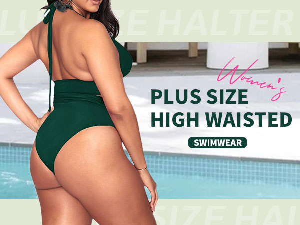 High Waisted Tummy Control Swimwear