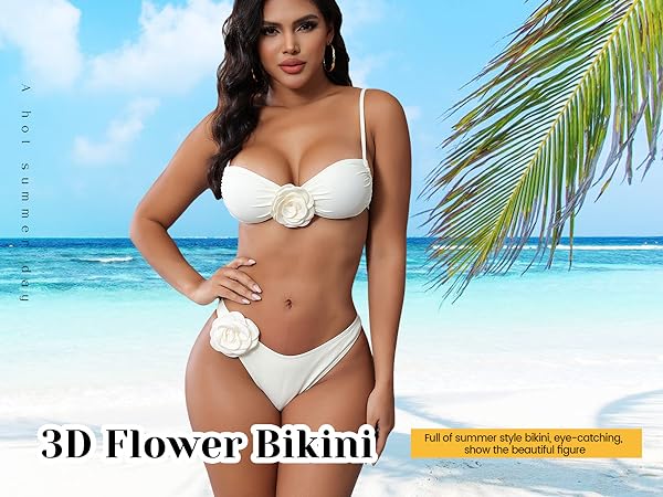 3D Flower Bikini