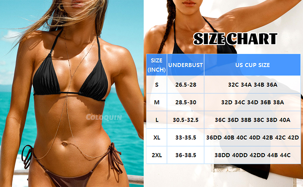 Women Triangle Bikini Top Halter String Brazilian Bikini Bathing Suit Tops Tie Swimsuit Tops only