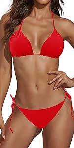 Halter Triangle Bikini