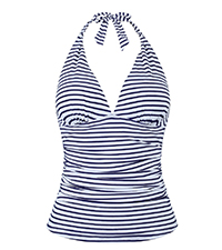 Halter swim top for women