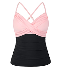 underwire tankini top