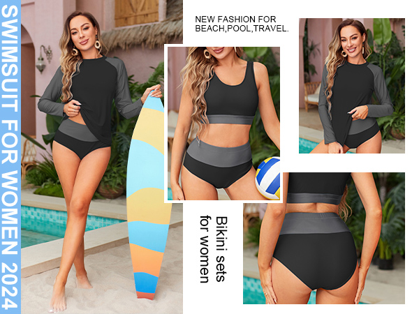 two piece swimsuit for women