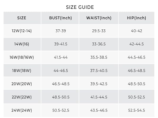 SIZE GUIDE