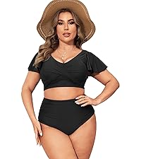 Plus Size Two Piece Swimsuit