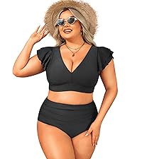 Plus Size Two Piece Bikini Swimsuits