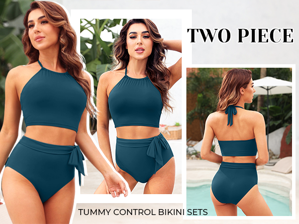 high waist swimsuits