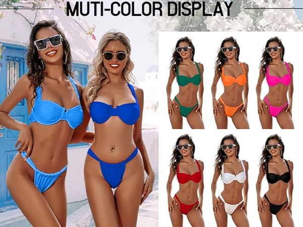 Color of swimsuits