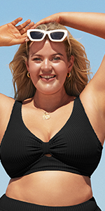 plus size swimsuit top