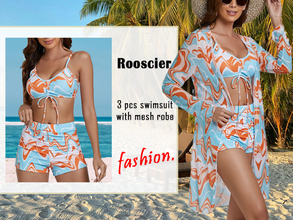 3 pcs swimsuit