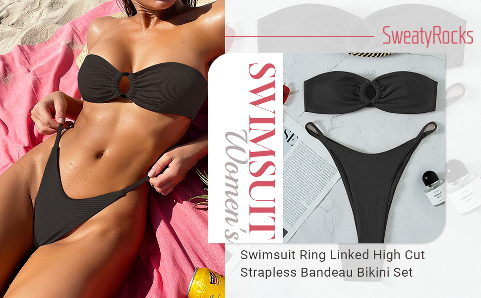 Bandeau Bikini Set