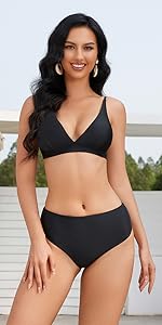 bikini sets black