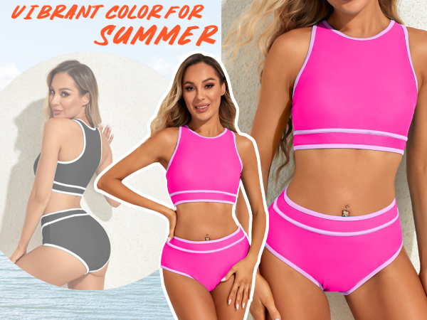 Full Coverage Tummy Control Tankini