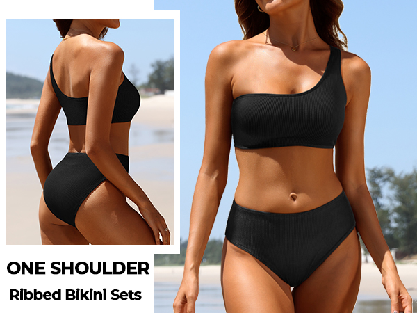 One Shoulder Bikini