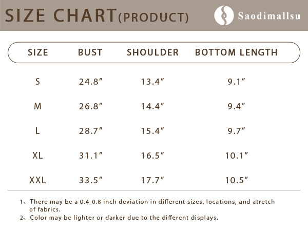 Product Size