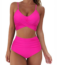 Twist High Waisted Bikini Set