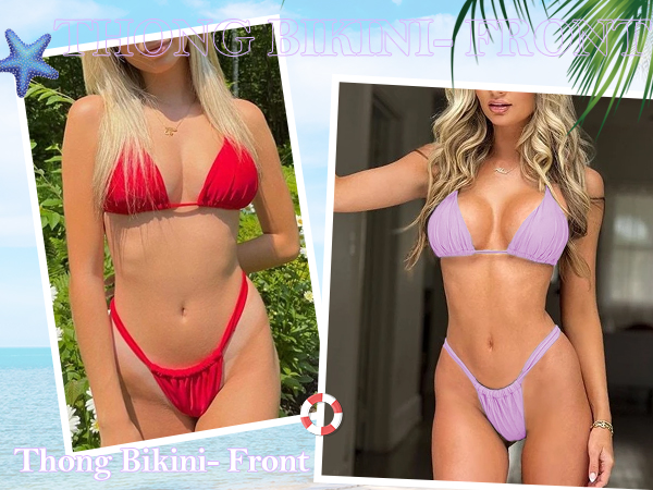 womens thong bikini sets for women sexy bikinis for women brazilian cheeky bikini sets