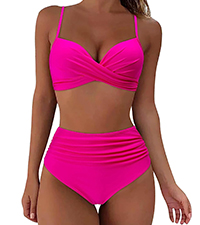 Twist High Waist Bikini