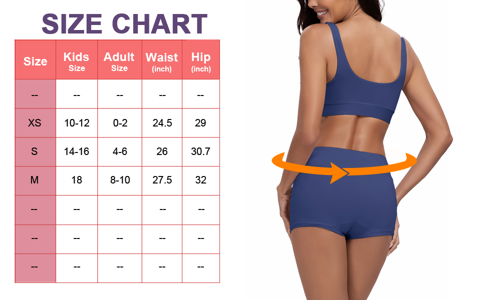 period proof swimwear for women leakproof period swim sporty tank bikini set