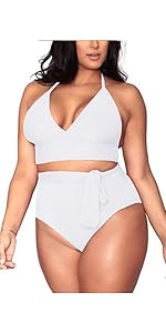 Pink Queen Women Plus Size Swimsuit