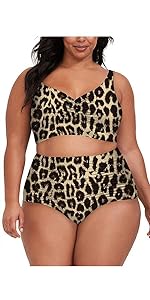 Pink Queen Women Plus Size Swimsuit