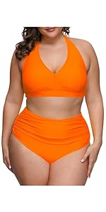 Pink Queen Women Plus Size Swimsuit