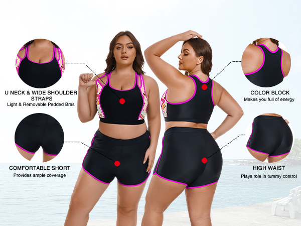 plus size swim suit for women