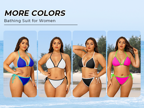 plus size bikini