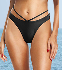 Cheeky Bikini Bottom Brazilian High Cut Swim Bottom Low Rise Bathing Suit Bottom