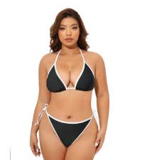 Plus Size Triangle Bikini