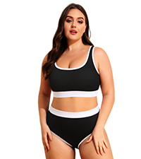 High Waisted Bikini Set Tummy Control