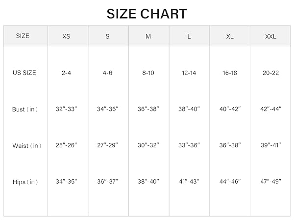 sizechart m