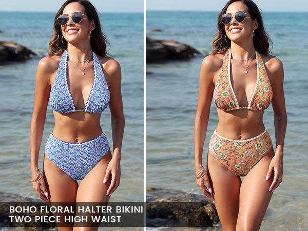 halter design bikini