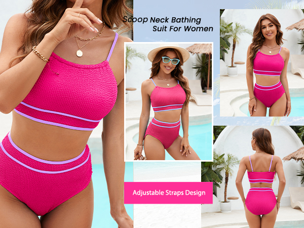 pink bikini swimsuit for teens