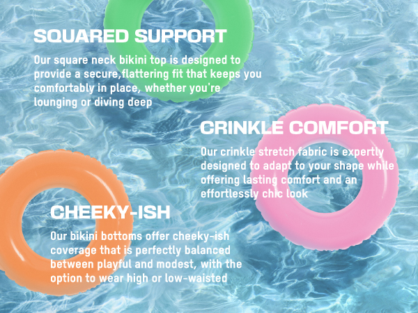 Key features of kut and so swimsuit