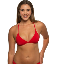 jolyn triangle tie back athletic bikini top