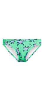 Mid Rise Swim Bikini Bottom Bathing Suit