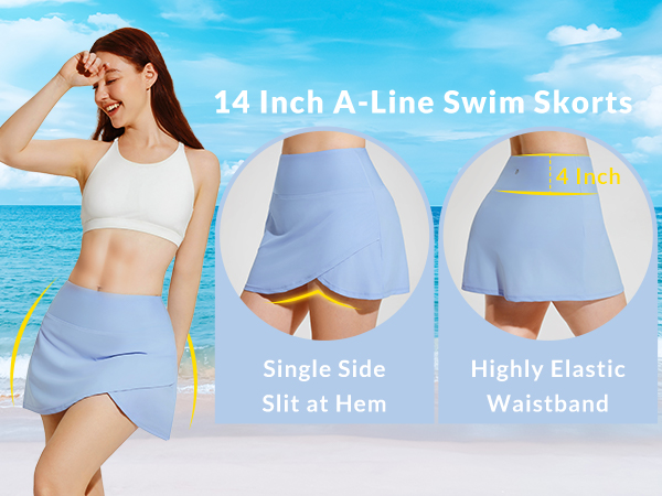 swim skirt bfs032