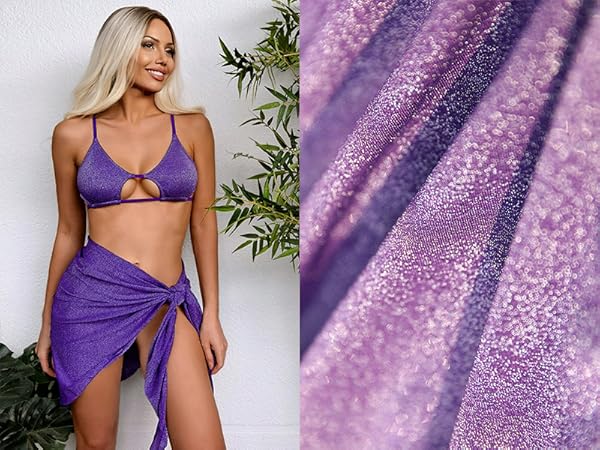 zaful shiny fabric