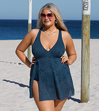 plus size bathing suit