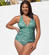 plus size swimsuit